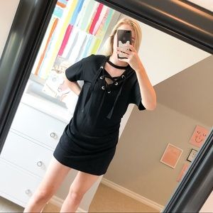 Revolve Lace Up dress!